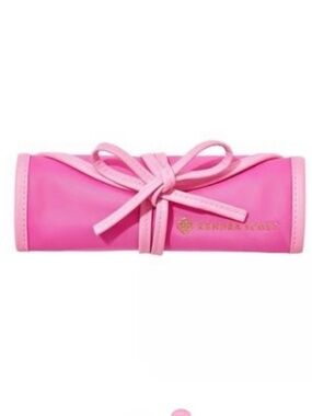 Kendra Scott Travel Organizer Jewelry Roll In Hot Pink